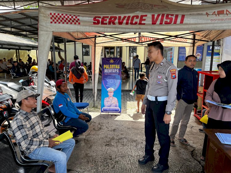 Polres Jember Hadirkan Layanan Publik yang Cepat - Transparan dan Humanis Lewat Program Polantas Menyapa